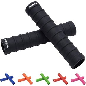 Kayak Paddle Grips, Kayak Accessories No-Slip Grips for Kayak Paddles, Blister Prevention Silicone Paddle Grips, Kayaking Equipment for 30mm/1.18 inches Diameter Take-Apart Paddles