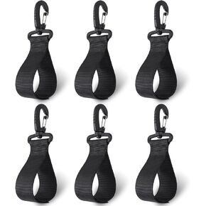 Upgraded Kayak Paddle Holder, Paddle Board Accessories, Inflatable Boat Paddle Storage, Set of 6 Paddle Clips