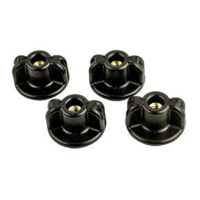YakAttack LoPro WingKnob, 1/4-20 Threads, Brass Insert, 4 Pack