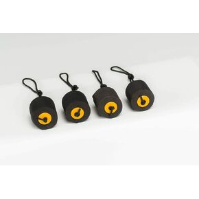 Pelican Sit-on-Top Kayak Scupper Plugs 4 Pack – Fits Most Kayak – EVA Material, Black