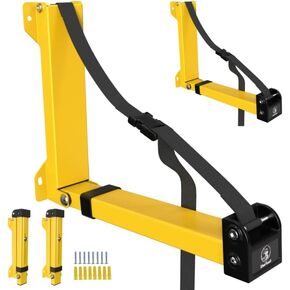 GanFindX Foldable Kayak Wall Rack | Heavy-Duty 11.6-17" Kayak Storage Rack Hanger & Metal Buckle Straps, Indoor/Outdoor Cradles for Canoe, Kayak, Paddle Board, Surfboard, Snowboard