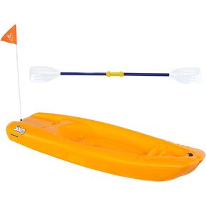 Pelican Solo 6 Feet Sit-on-top Youth Kayak |Pelican Kids Kayak|Perfect for Kids Comes with Kayak Accessories