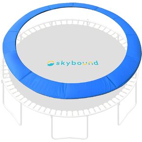 وسادة أمان الترامبولين البديلة العالمية من SkyBound - غطاء زنبركي يناسب إطارات مقاس 8 أقدام و10 أقدام و12 قدمًا و14 قدمًا و15 قدمًا - مريحة وتدوم طويلاً ومقاومة للماء