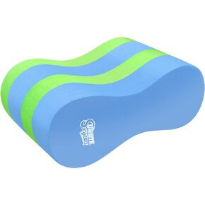 Sunlite Sports EVA 5-Layer Pull Buoy Leg Float - Pool Training Aid, Legs and HIPS Support for Adults, Kids, and Beginners, for Swimming Stroke