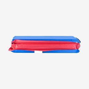KinderMat, 1.5 Inch Thick, 4-Section Rest Mat, Red/Blue, Great for School, Daycare, Travel, and Home, 100% Made in The USA…
