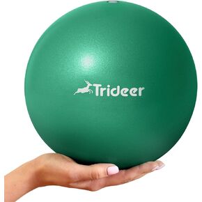 Trideer Exercise Balls Physical Therapy, 9 Inch Pilates Ball Between Knees for Physical Therapy, Mini Exercise Ball - Yoga Ball, Small Workout Balls for Core Strength and Back Support