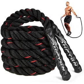 Jump Rope, Weighted Jump Ropes for Men women, 2.8lb 3lb 5lb Heavy Skipping Rope for Exercise, Adult Jumpropes for Home Workout, Improve Strength and Building Muscle,Total Body Workout Equipment