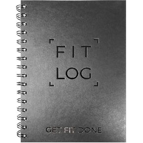 Undated Fitness Journal & Workout Planner - Designed by Experts Gym Notebook, Workout Tracker,Exercise Log Book for Men Women