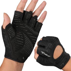 ATERCEL Weight Lifting Gloves Full Palm Protection, Workout Gloves for Gym, Cycling, Exercise, Breathable, Super Lightweight for Mens and Women in Kuwait
