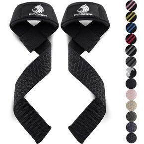 Lifting Straps (Padded) - Wrist Straps for Weightlifting, Gym, Deadlift, Pull-Ups, Workout - Exercise Equipment for Men & Women