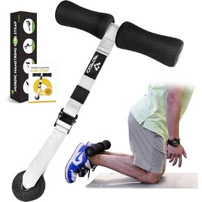 Nordic Hamstring Curl Strap, Nordic Curl Strap Holds 420 Pounds Great for Hamstring Curls, Sit-ups, Spanish Squats, Ab Workout, 5 Second Setup Nordic Curl Strap Home Fitness Equipment