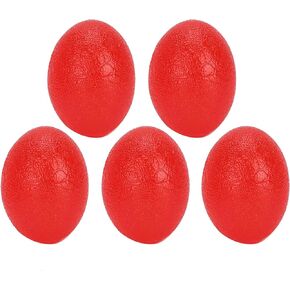Sonew 5pcs Silicone Grip Ball Egg-shaped Wrist Exercise Massage Ball Fitness Rehabilitation Grip Ball