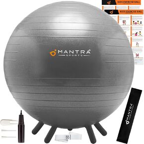 مقاعد مرنة للفصول الدراسية الابتدائية والمتوسطة، كرسي كرة اليوجا للأطفال، مقعد متمايل للأطفال الحسيين - تحسين التركيز والتوازن مع كراسي كرة مكتبية بديلة للجلوس للطلاب in Kuwait