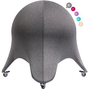 Original Starfish Ball Chair, Yoga Ball Chair Exercise Ball Chair Ergonomic Design for Home Office Desk, Stability Ball & Balance Ball Seat