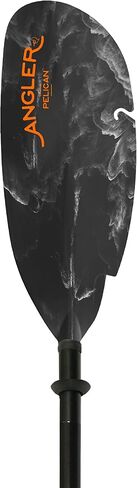 Pelican Poseidon Angler Kayak Paddle - 250cm (98.5 in.) and 240cm (94.5 in) - Anti-Slip Coating Aluminum Shaft & Fiberglass Reinforced Polypropylene Blades - 0/65° Blade Angle in Saudi Arabia