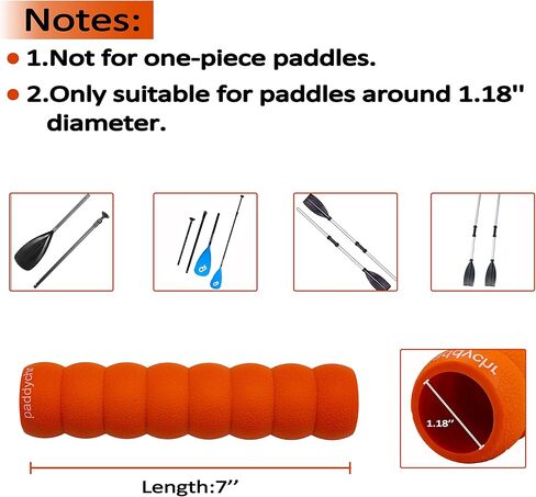 Kayak-Paddle-Grips-Accessories-Wraps - مقابض مجداف الياك الناعمة لتفكيك المجاذيف in Kuwait