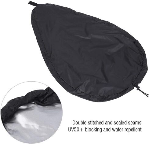 VGEBY Kayak Canoe Cockpit, Universal Kayak Cockpit Cover Kayak Cockpit Cover Protector (M) Rowing Supplies Old Town Vapor 10 Kayak Accessories Cockpit Cotsunami in Kuwait