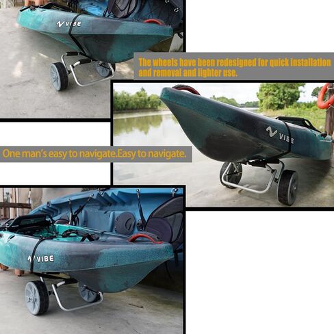 عربة كاياك قابلة للطي، عربة كاياك بعجلات، عربة زورق من الألومنيوم كاياك دوللي لركوب الأمواج، الزورق، قوارب الكاياك، قوارب قابلة للطي in Kuwait