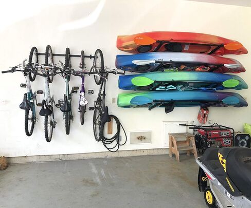 رف تخزين حائطي من StoreYourBoard G-Kayak، مستويات قابلة للتعديل، منظم داخلي وخارجي عالي التحمل in Kuwait