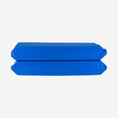 KinderMat، بسمك 1.5 بوصة، بساط مسند مكون من 4 أقسام، أحمر/أزرق، رائع للمدرسة والرعاية النهارية والسفر والمنزل، 100% مصنوع في الولايات المتحدة الأمريكية... in Saudi Arabia