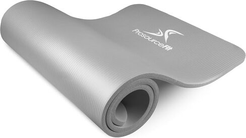 ProsourceFit Extra Thick Yoga and Pilates Mat, High Density Exercise Mat with Comfort Foam and Carrying Strap in Saudi Arabia