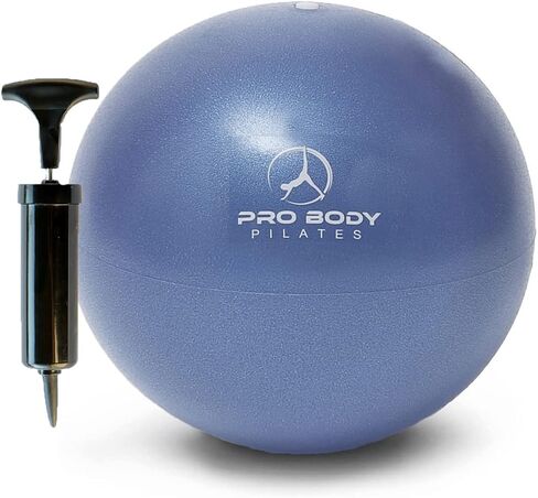 ProBody Pilates Ball Small Exercise Ball w/Pump, 9 Inch Bender Ball, Mini Soft Yoga Ball, Workout Ball for Stability, Barre, Fitness, Ab, Core, Physio and Physical Therapy Ball at Home Gym & Office in Kuwait