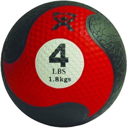 CanDo Rubber Medicine Balls, 2lbs, Yellow in Saudi Arabia