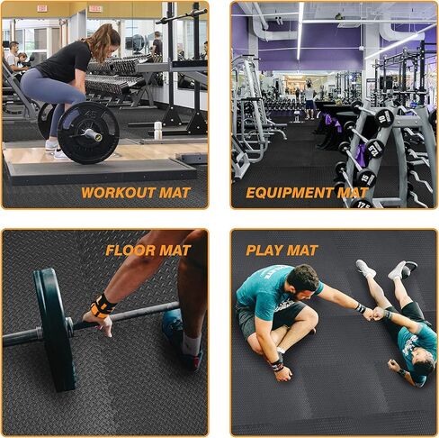 سجادات ألغاز من البلاط الإسفنجي المتشابك للأرضيات، سجادة رياضية من مادة إي في إيه لمعدات التمارين الرياضية المنزلية in Kuwait