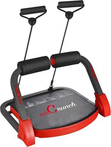 تمرين اللياقة البدنية Ab Crunch لكامل الجسم مع أشرطة مقاومة وأقراص DVD للتعليمات ومخطط دليل التمرين in Kuwait