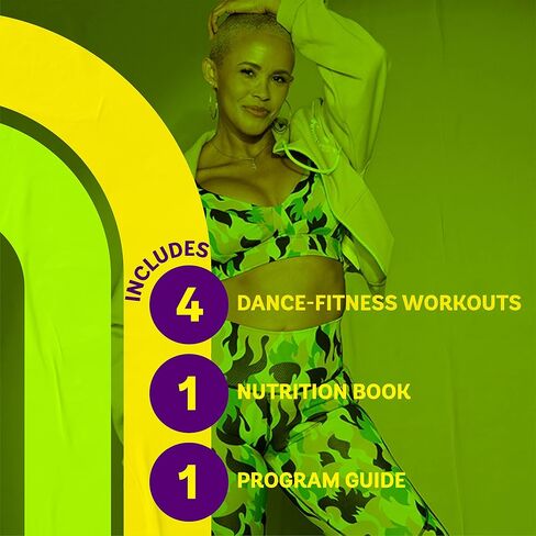 ZUMBA نتائج مذهلة لتمرينات الرقص لخسارة الوزن وأقراص DVD وحزمة قيمة من الأدلة in Saudi Arabia