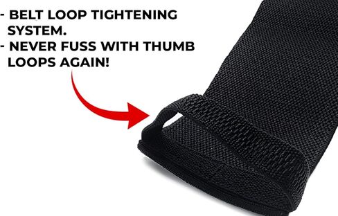 أغطية معصم TuffWraps مقاس 16 بوصة: بدون حلقات إبهام، أغطية معصم رياضية عالية الجودة لرفع الأثقال، وضغط المقعد، ورفع الأثقال، والتدريب المتقاطع - جرب نظام شد حلقة الحزام in Kuwait