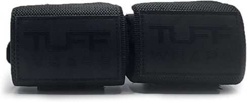 أغطية معصم TuffWraps مقاس 16 بوصة: بدون حلقات إبهام، أغطية معصم رياضية عالية الجودة لرفع الأثقال، وضغط المقعد، ورفع الأثقال، والتدريب المتقاطع - جرب نظام شد حلقة الحزام in Kuwait