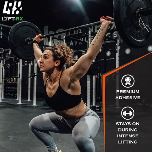 شريط لاصق لرفع الأثقال مع لاصق ممتاز لرفع الأثقال الأولمبية، والتدريب المتقاطع والرفع، لفافة أصابع رياضية قابلة للتمدد، تحمي أصابع الإبهام وتعزز القبضة in Kuwait