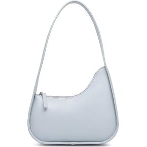 Shoulder Bags for Women, Vegan Leather Trendy Handbag Clutch Purse and Zipper Closure Tote Shoulder Purse
