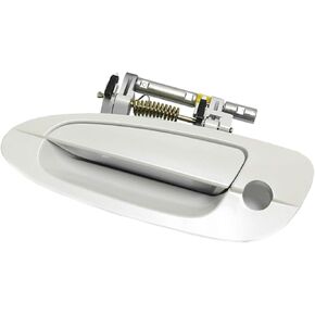 ADVANCE IGNITION Compatible with Nissan Front Left Driver Side 2002-2006 Altima QX3 Satin White Pearl Exterior Outside Door Handle 2002 2003 2004 2005 2006