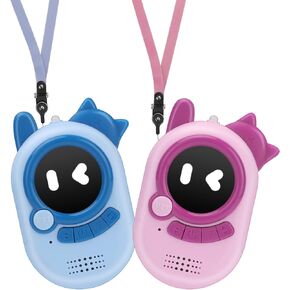 Walkie Talkies for Kids,Long Range Kids Walkie Talkies 2 Pack with Flashlight,Outdoor Camping Games Birthday Toys Walkie-talkies for Kids Toddler 3-12 Years Old Girls Boys