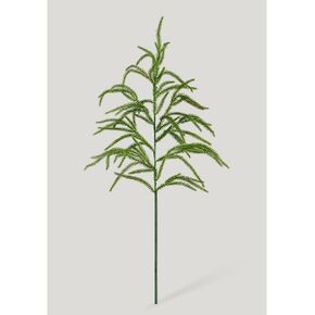 Melorca&Guilla Norfolk Pine Stems,6Pcs 36inch Large Artificial Pine Branches for Vase,Real Touch Christmas Faux Pine Branches for Decorating Indoor Outdoor Home Décor (6, Large Norfolk Pine Stems)