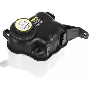 Front Engine Coolant Reservoir Radiator Expansion Tank with Cap Compatible with Ford Explorer Taurus X Lincoln MKS Mercury Replace AG1Z8A080A 603-364