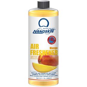 Nanoskin Concentrated Air Freshener – CHERRY - Emits Fragrant Scent with Odor Eliminator into The Air to Freshen Interior | Adjustable Dilution up to 9:1 | For Automotive, Home, Office & More