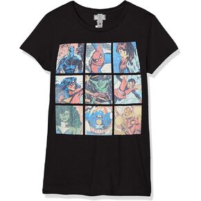 Marvel Girl's Pastel Heroes T-Shirt