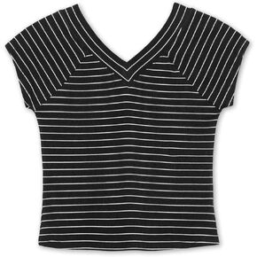 Speechless Girls' Raglan V Neck Tee