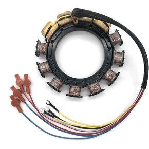 Stator For Mercury 174-5456 Outboard 150 Black Max XR2,90,115,175,200 HP 398-5454A2 5454A6 9-Amp 6 Cylinder 2 Stroke 1976-1989