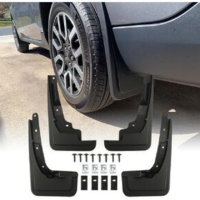 D-Lumina RAV-4 Mud Flaps Compatible with Toyota RAV4 2019 2020 2021 2022 2023 2024 2025 (NOT for Adventure, RAV4 Prime, TRD Off-Road) - Front & Rear Mudflaps, Mudguards, Splash Guards