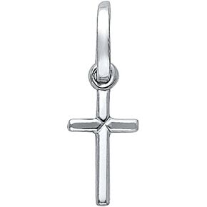 14K Yellow or White Gold Tiny Cross Pendant