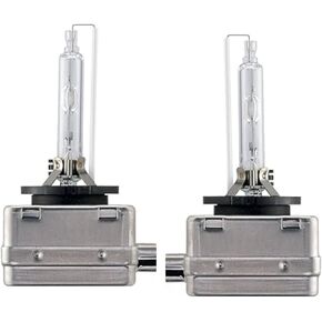 D3S Xenon Bulbs for Cadillac ATS CTS XTS HID Headlights, 6000K Cool Bright White D3SC1 Replaces OE Yellow Dim 4300K 35W Bi-Xenon Projector Lights, 2 Pack