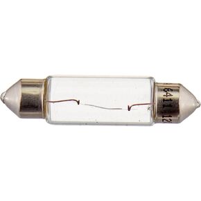 HELLA 6411TB Bulb 6411 12V 10W Sv8.5-8 T3.25 10X41(2), Multi