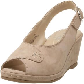 Deer Stags Women's Wendy Slingback Peep Toe Wedge