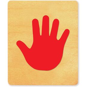 Ellison SureCut 21758-LG، البدايات الأساسية لبصمة يد الطفل، 5 7/8 بوصة × 4 7/8 بوصة × 1 بوصة in Kuwait