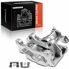 A-Premium Disc Brake Caliper Assembly with Bracket Compatible with Select Ford Models - For Mustang 2015 2016 2017 2018 2019 2020 - Rear Left Driver Side