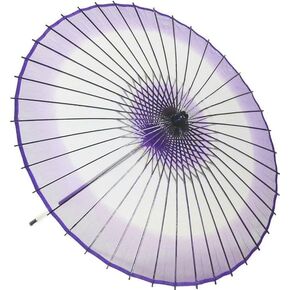 山本竹細工屋 （YAMAMOTOTAKIZAYIKUYA) Silk Umbrella demitint Dancing props Stage Umbrella handle detachable
